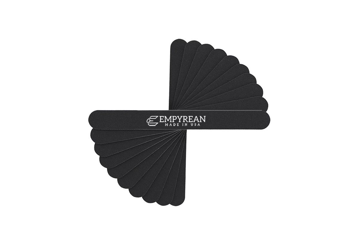 7" x 3/4" Black Standard