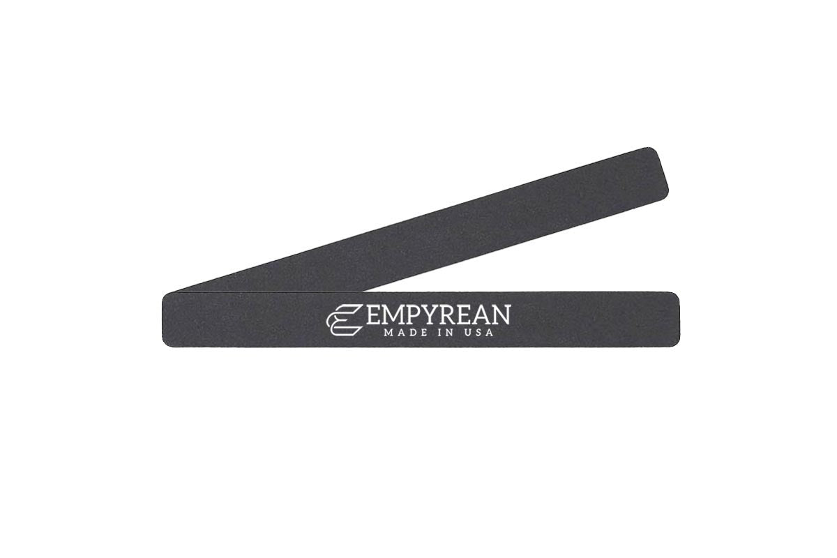 7" x 3/4" Black Small Square