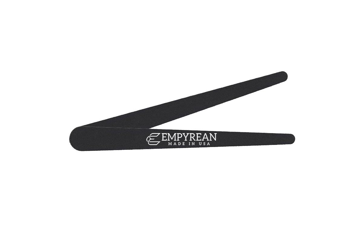 7" Black Tapered