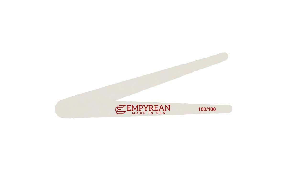 7" White Tapered
